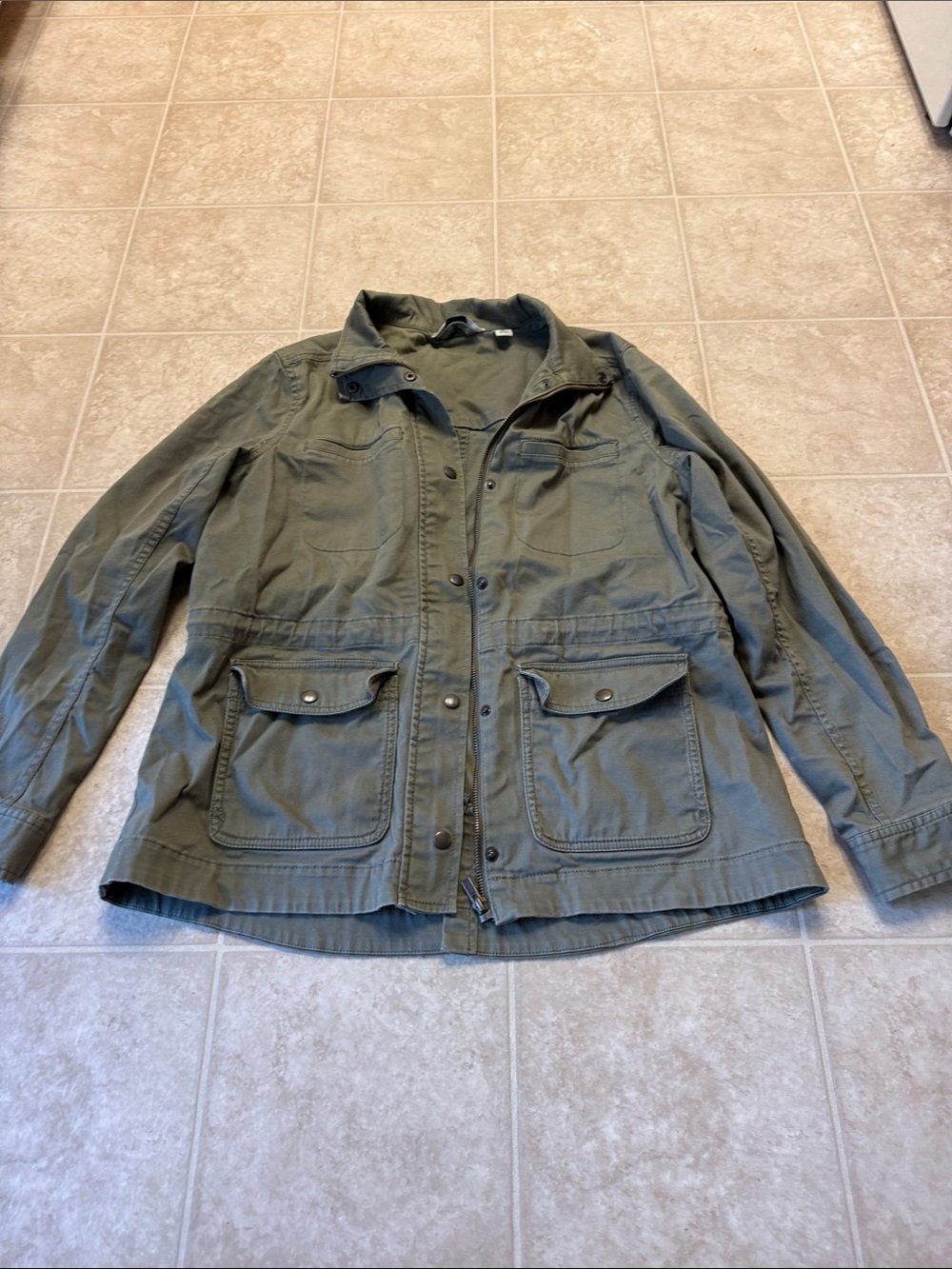 L.L. Bean Olive Green Utility Field Jacket